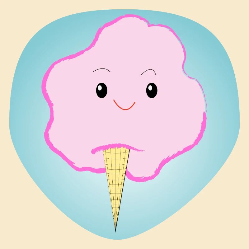 Happy cotton candy - gift - gift idea