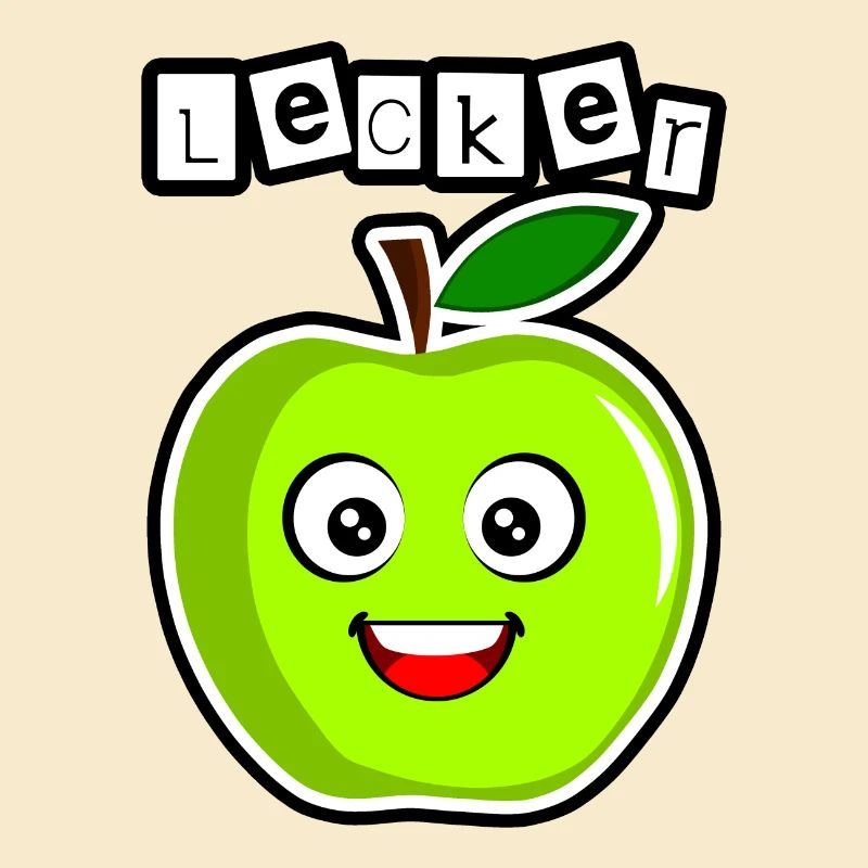 Lecker grüner Apfel