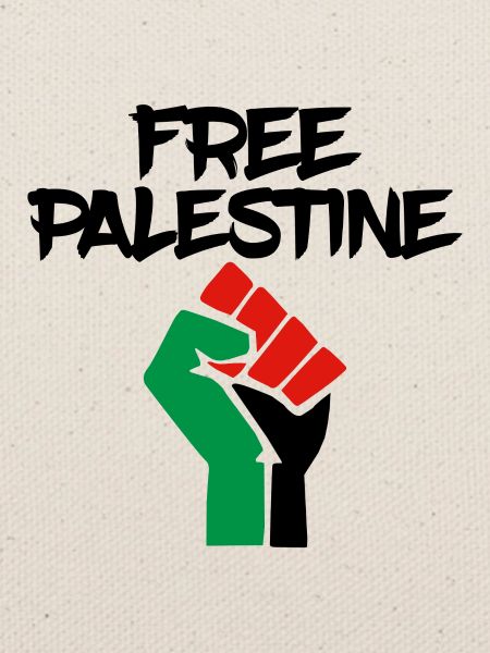 free palestine fist faust