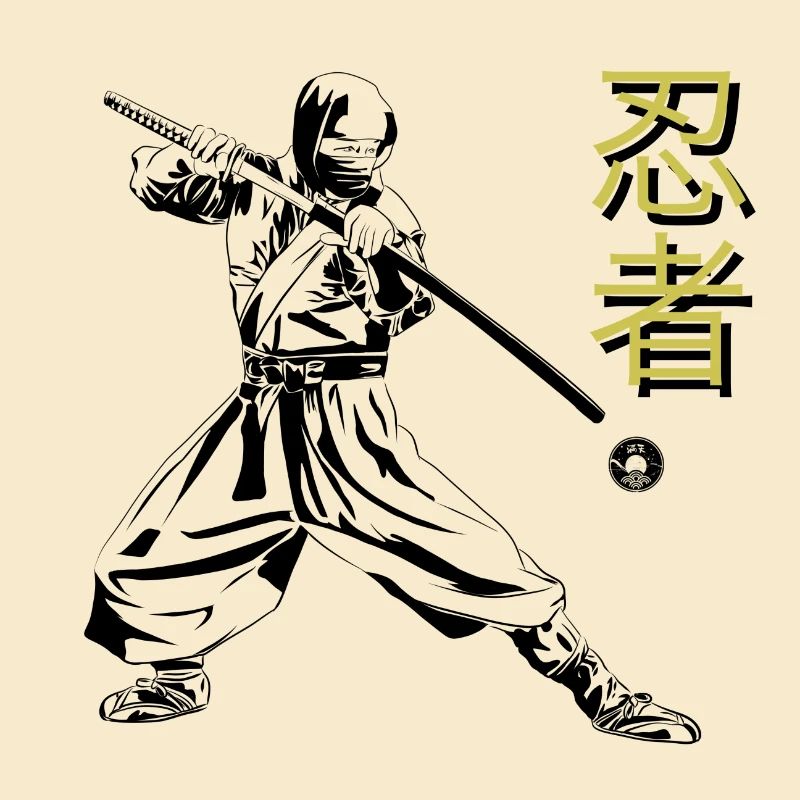 Kampfbereiter Ninja