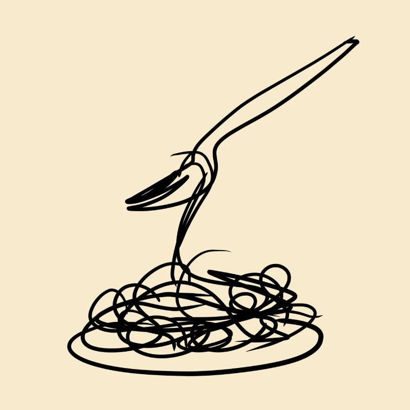 essen spaghetti