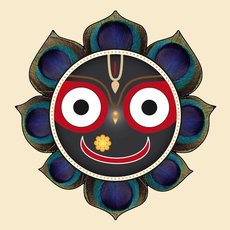 Jagganath noir, Krishna le plus mignon