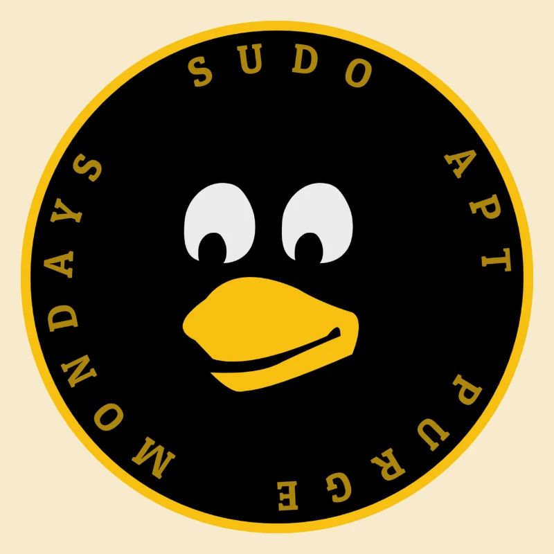 Linux Penguin Tux Design