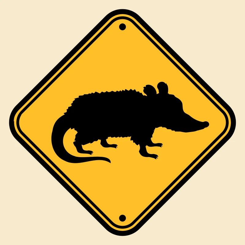 Bouclier de danger d’opossum