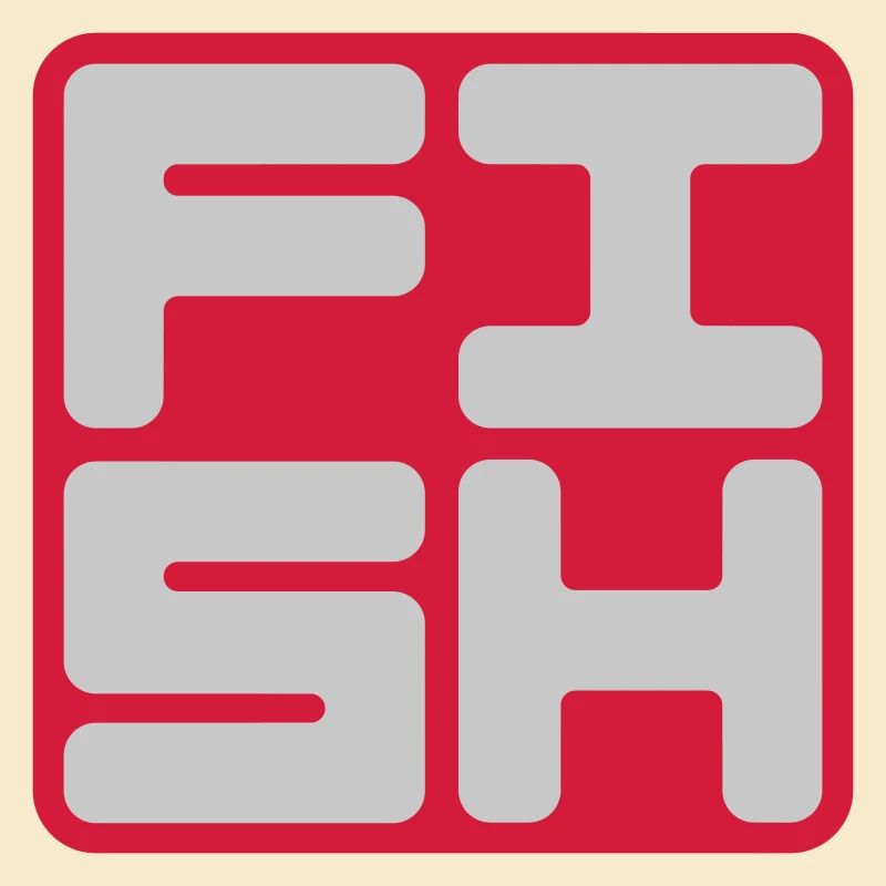 Texte Logo Poisson