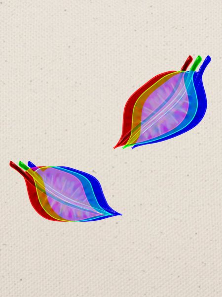 blätter blatt effekt 3d