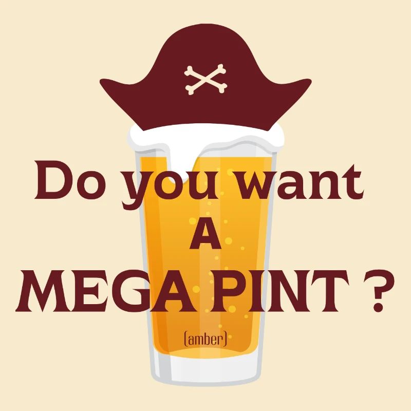 Möchten Sie ein Mega-Pint?