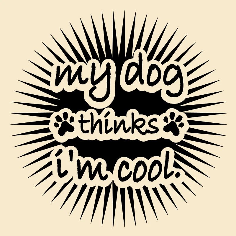 Dog thinks im cool