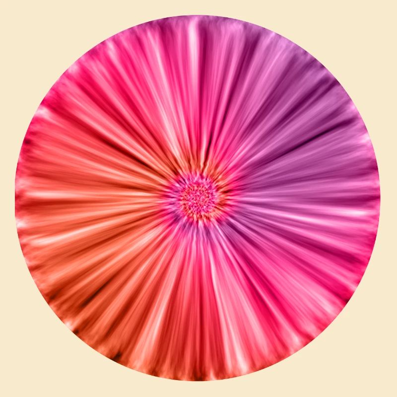 Tie Dye Floral Pattern