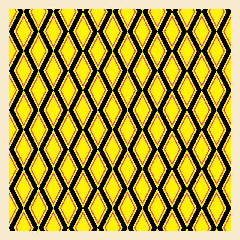 Kite diamond pattern