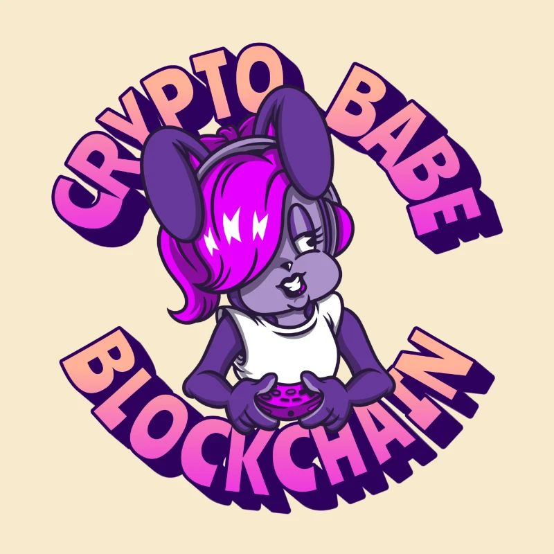 Crypto Babe Blockchain transparent
