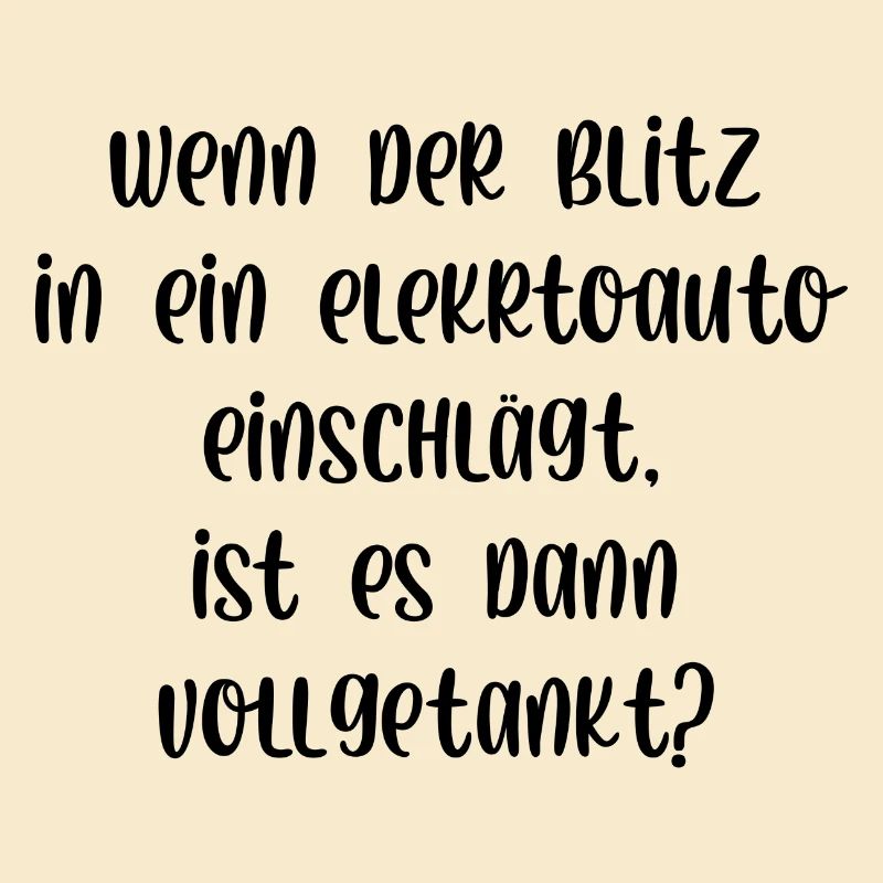 Wenn der Blitz in ein E Auto einschlägt getankt