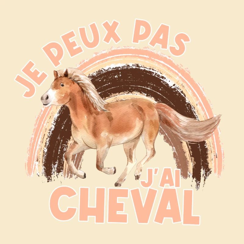 j'peux pas j'ai cheval style rainbow boho