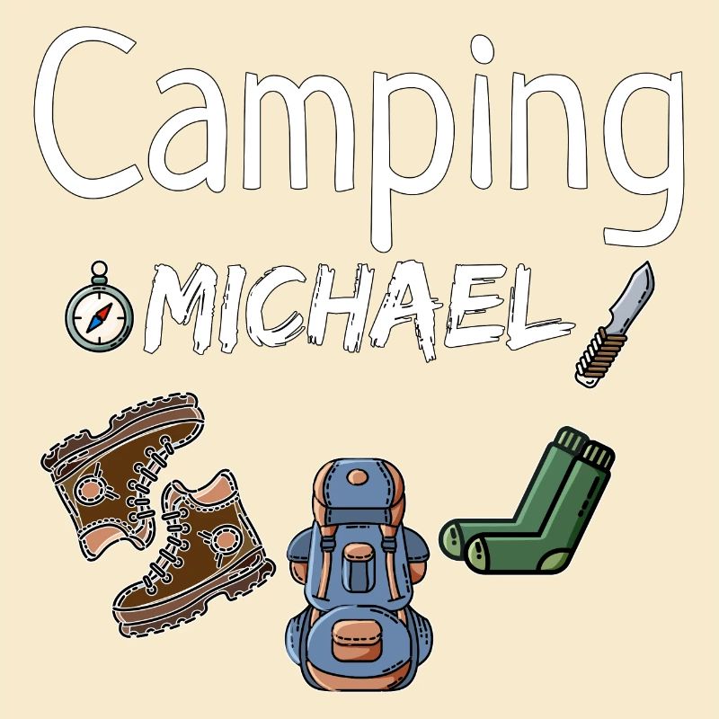 Camping Michael Camper Geschenk