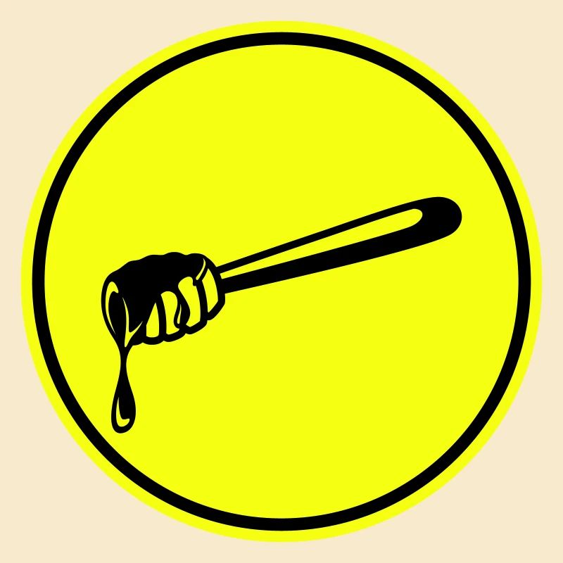 Stick chisel symbol beekeeper