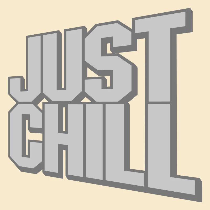 Just Chill Text Logo