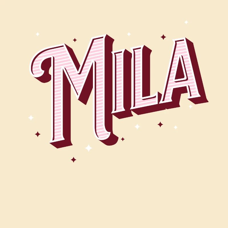 Mila Name tolle Mädchen Geschenkidee