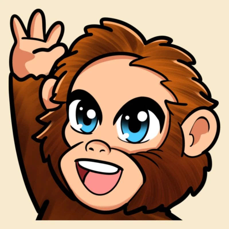 High Five Affe