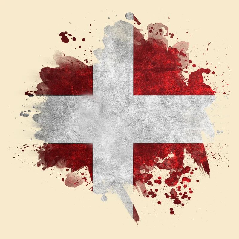 Danemark copenhague drapeau danois scandinavie