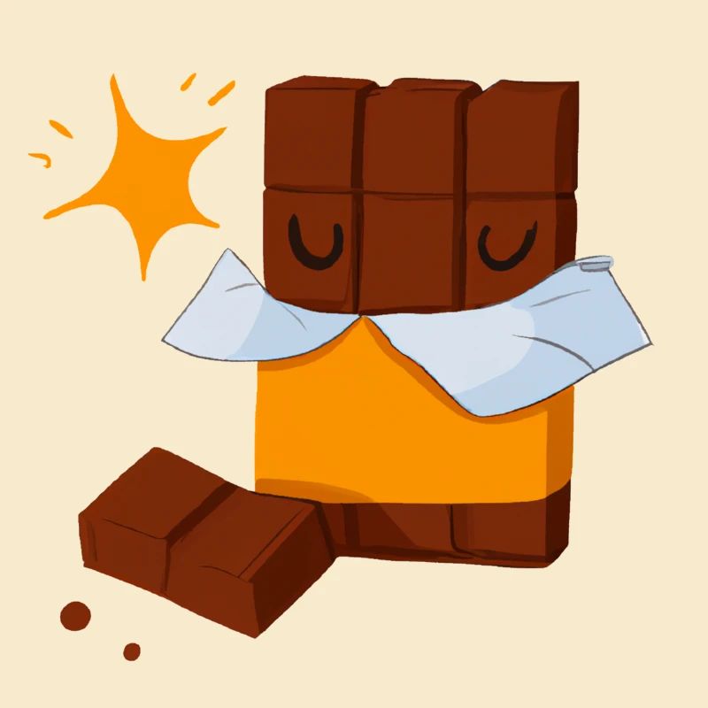 Tablette de chocolat dodo