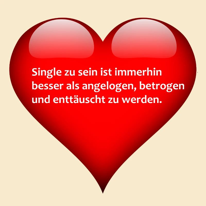 Spruch über das Single sein