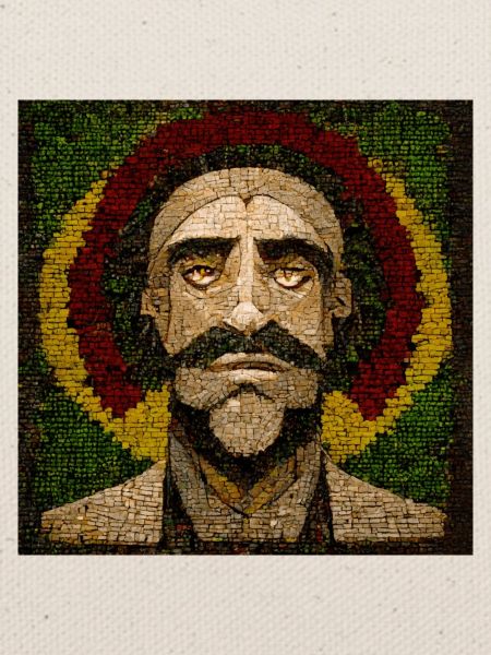 Mosaik Rasta-malerei