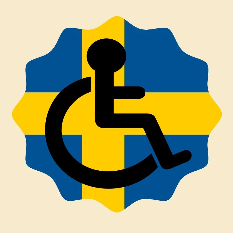 Flagge, rollstuhlgebunden oder rollstuhlgebunden?