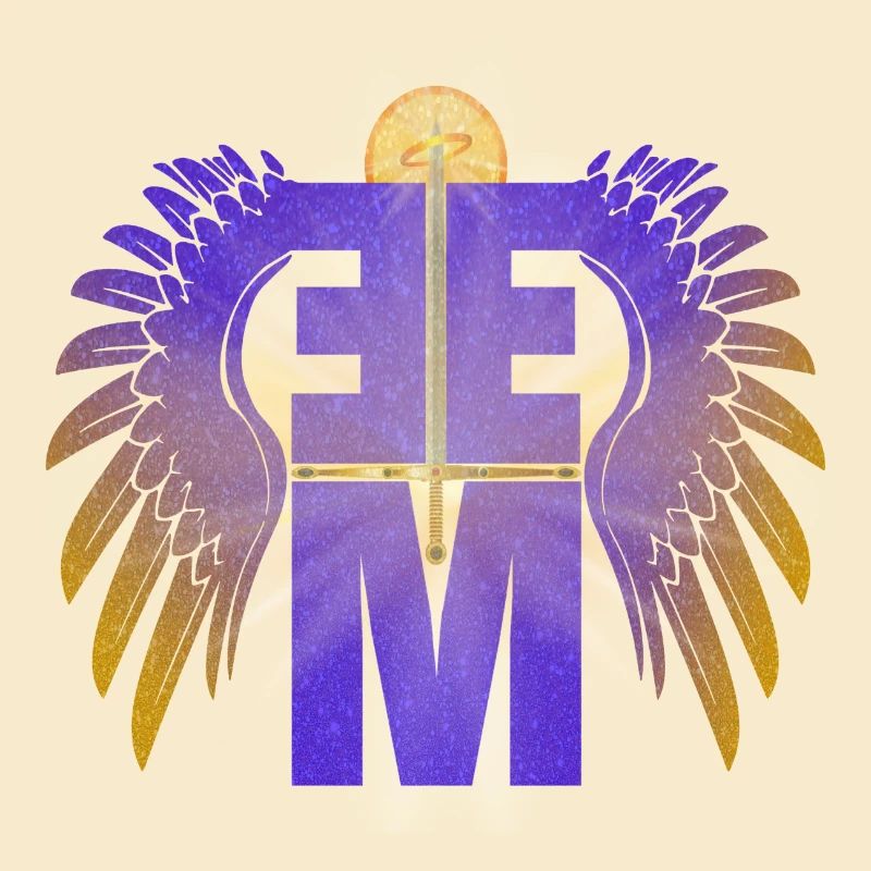 EEM = Archange Michel avec épée et ailes
