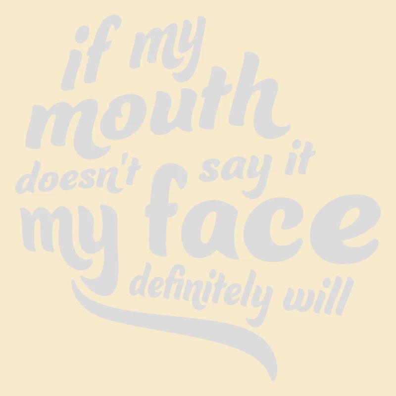 Mon visage le fera certainement