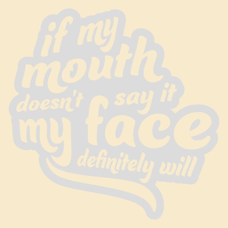 Mon visage le fera certainement