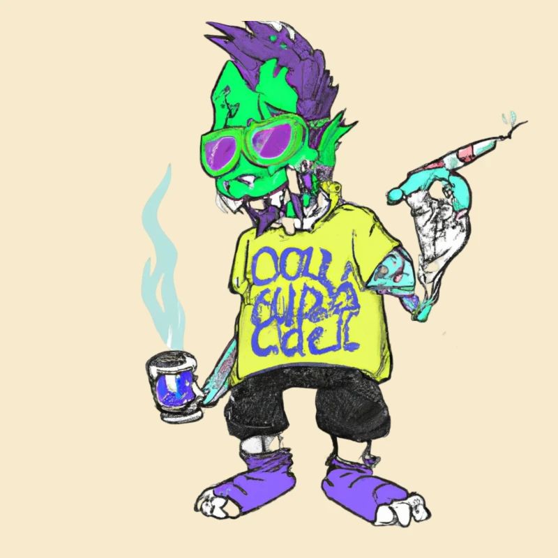 Cooler Zombie