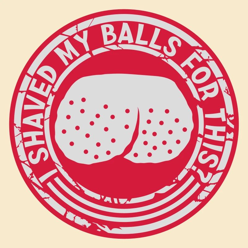 I shaved my balls