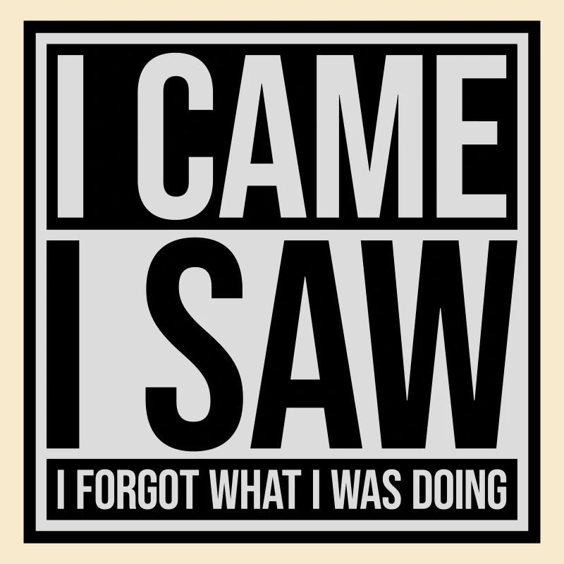 I came saw forget