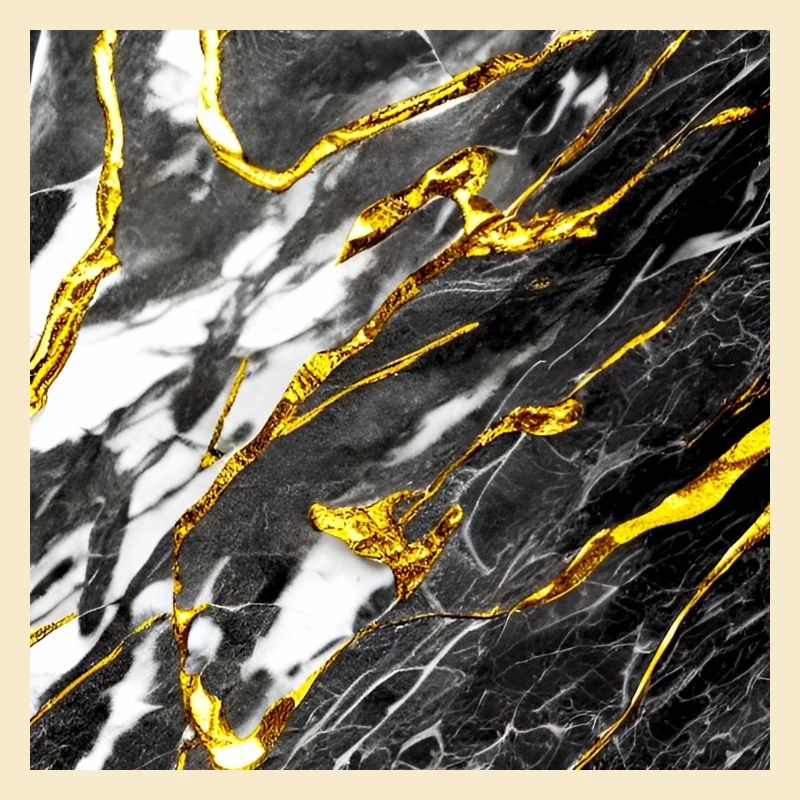 Marble Optics Black Gold