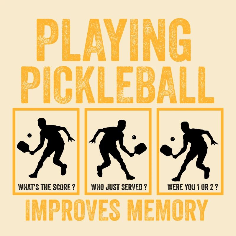 Playing pickleball improves memory