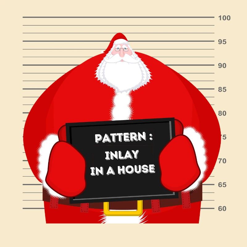 Der Weihnachtsmann ist ein Schläger