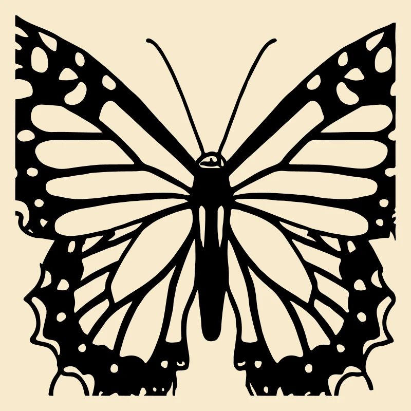 Schmetterling Illustration Geschenkidee