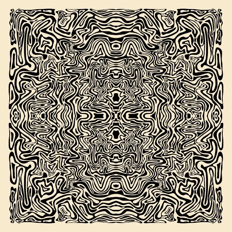psychedelic Vision bw