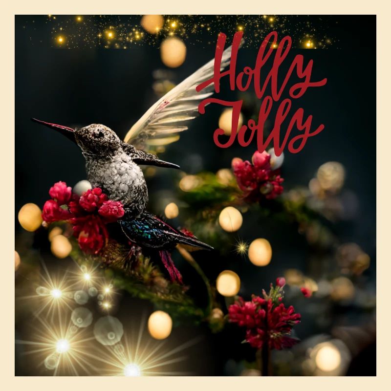Holly Jolly – Weihnachtskolibri