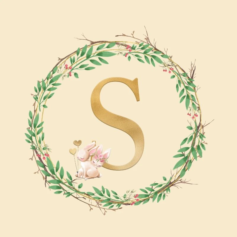 Customizable Monogram S