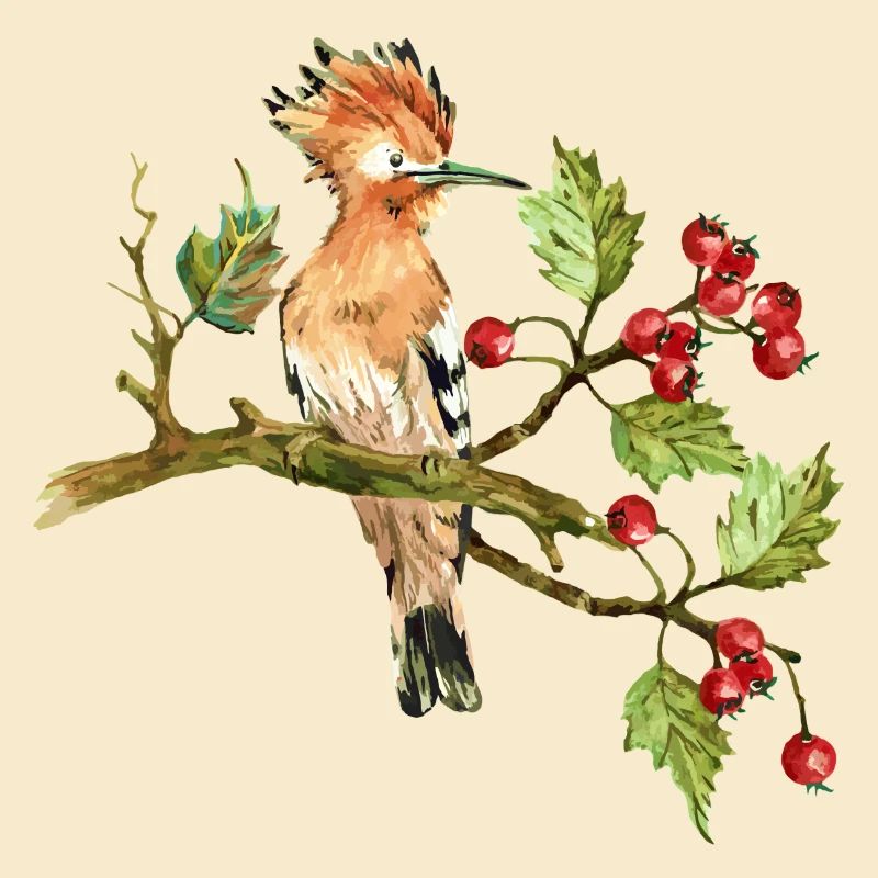 Bunter Vogel