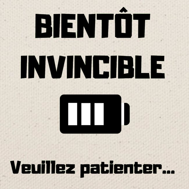 BIENTOT INVINCIBLE BLACK