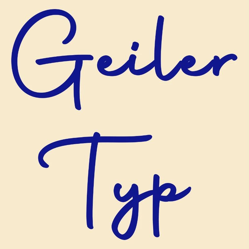 geiler typ