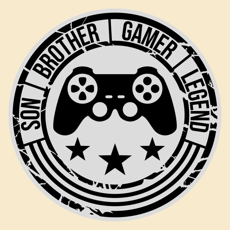 Fils Frère Gamer Légende