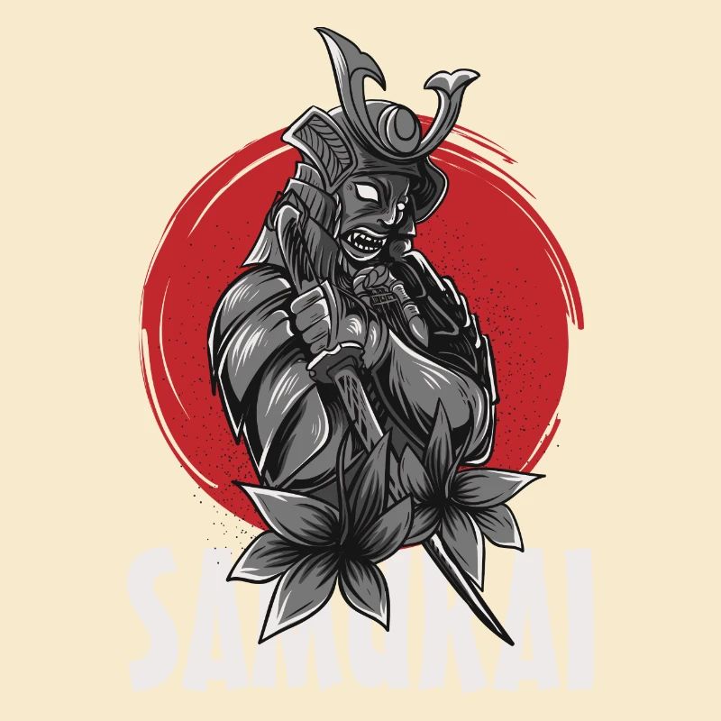 Samurai Cools Japanese Samurai Design