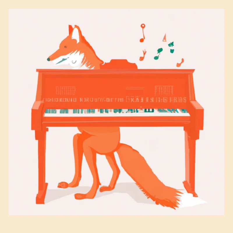 Fuchs am Piano