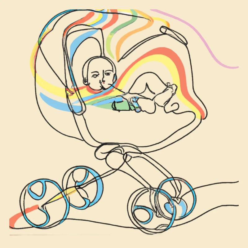 kinderwagnrainbow