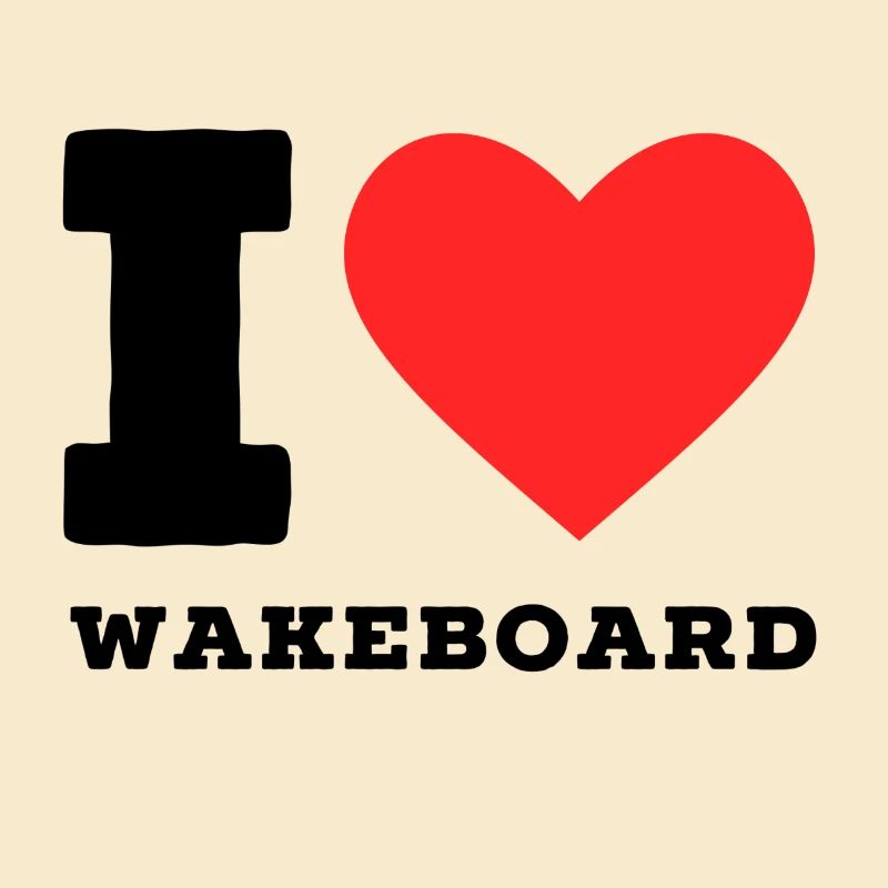 Ich liebe Wakeboard