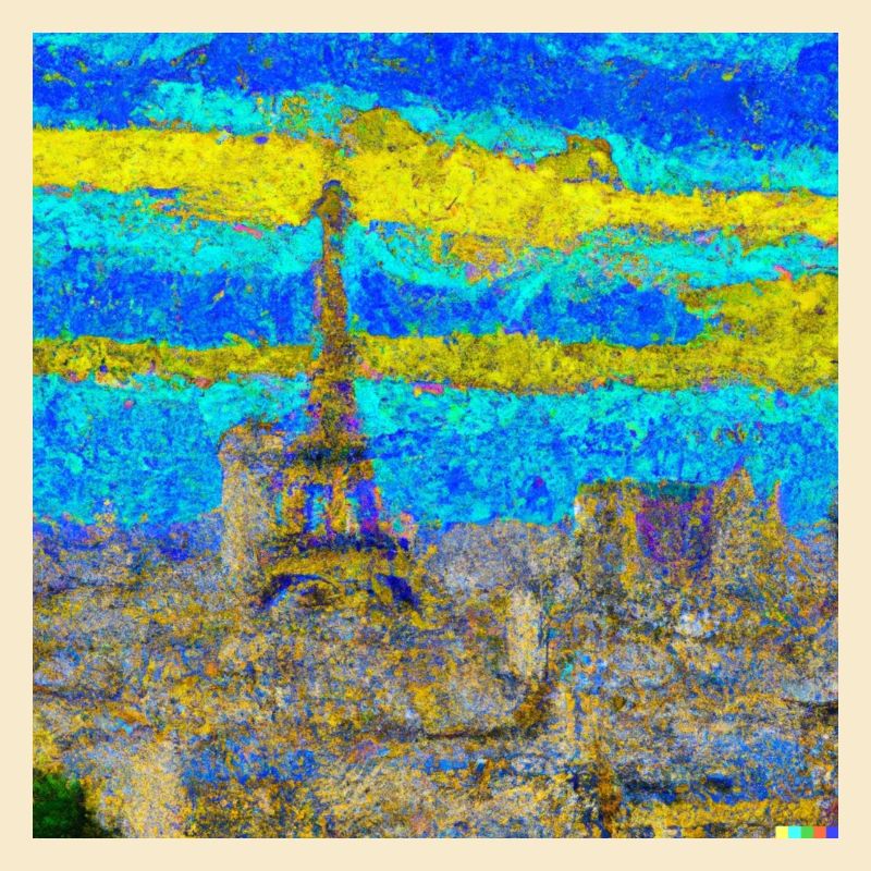 Paris - van Gogh Style