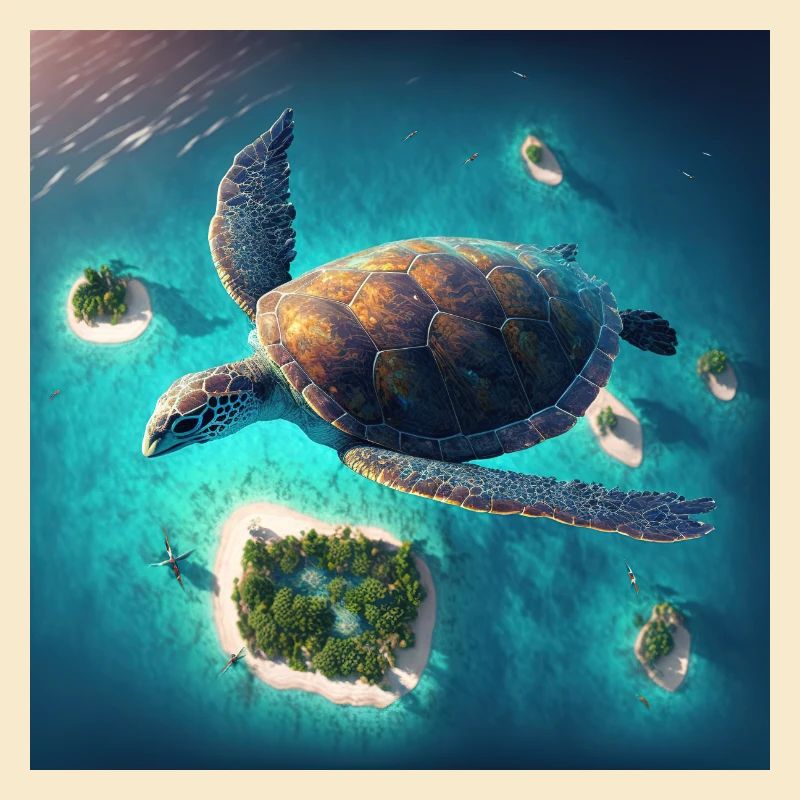 Die fliegende Schildkröte